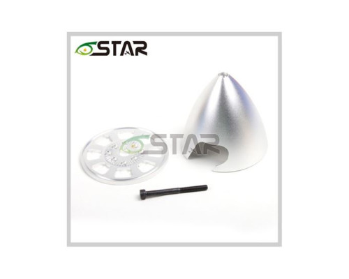 6STARHOBBY 3.25in/83mm Pointed Aluminum Alloy Spinner With