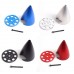 6STARHOBBY 3.5in/89mm Pointed Aluminum Alloy Spinner With D