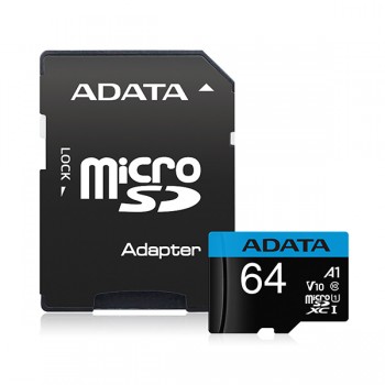 ADATA 64GB UHS-I U3 V30S(R100MB/s)W/1 ADAPTER