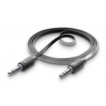 Cellularline AUX Misic Cable 3.5mm to 3.5mm Jack Black