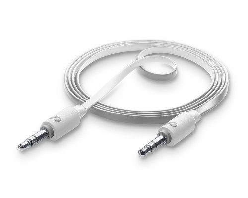 Cellularline AUX Misic Cable 3.5mm to 3.5mm Jack White
