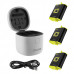 TELESIN All in 1 Charger + 2 Batteries for GoPro 9/10/11