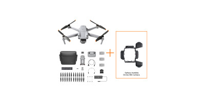 DJI Air 2S Fly More Combo + INSTA360 SPHERE INVISIBLE DRONE 360 CAMERA