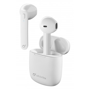Cellularline Earphones Bluetooth TWS Aries Universal White