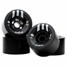 Evolve GTR Street Wheels - 97mm 76a Black