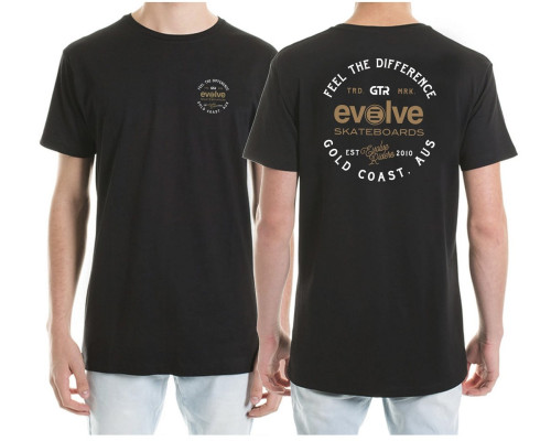 Evolve Riders T-Shirt - Black Extra Large
