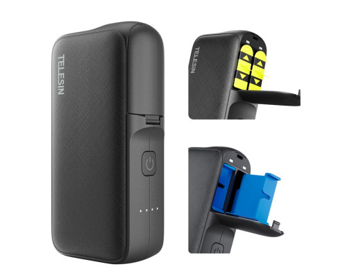 TELESIN Storage Charging Box Power Bank for GoPro Series (from 5 to 11)