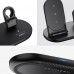 AUKEY (LC-A3 BK) 3 in 1 Air Core Wireless Charging Station Stand Charging Dock