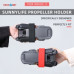 Sunnylife Silicone Propeller Stabilizer for Mavic 3 (Black)