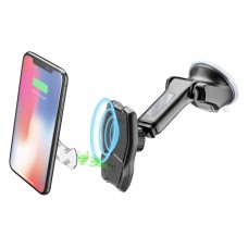 Cellularline Car Holder Suction Cup Magnetic Wireless Black