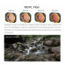 Sunnylife 4pcs Mixture Adjustable ND/PL ND4/PL+ND8/PL+ND16/PL+ND32/PL Lens Filter for Mini 3 Pro