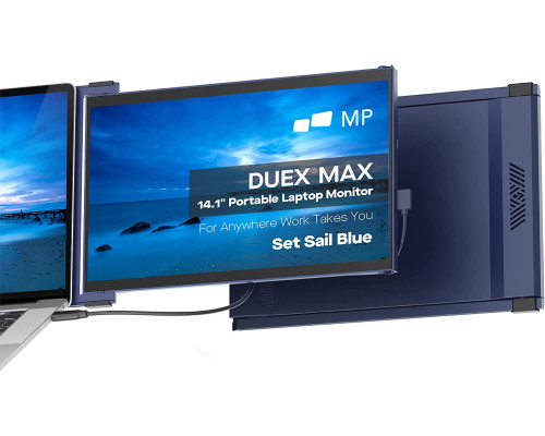 MobilePixels Duex Max 14.1" additional screen for laptop Set Sail Blue