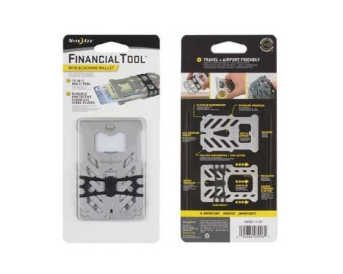 NiteIze (FMTR-11-R7) Financial Tool RFID Blocking Wallet