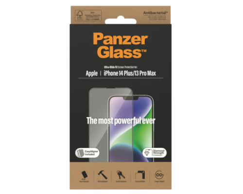 PanzerGlass Screen Protector for iPhone 14 Plus &13 Pro Max