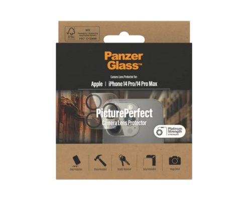 PanzerGlass Picture Perfect Camera Lens Protector for iPhone 14 Pro & 14 Pro Max