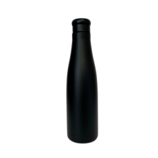 Woodway Stainless Steel Bottle 550ml (Black Chrome)