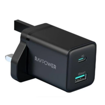 RAVPower RP-PC168 PD 20W 2-Port Wall Charger
