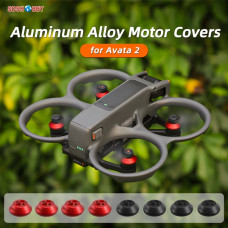 Sunnylife Aluminum Alloy Motor Cover for DJI Avata 2 - Black