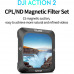 TELESIN CPL ND8 ND16 ND32 Lens Filter Set for DJI Action 2