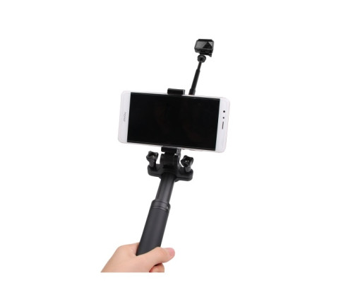 Sunnylife Smartphone Bracket Selfie Holder on Extension Rod for OSMO POCKET ACTION