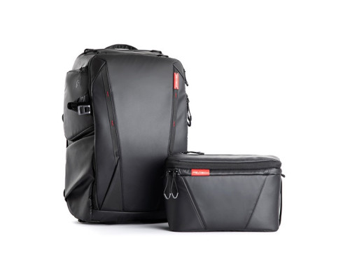 PGYTECH OneMo Backpack 25L+Shoulder Bag(Twilight Black)