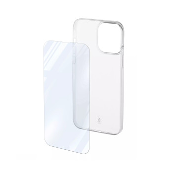 Cellularline KIT Case + Glass IPhone 14 PLUS Transparent
