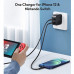 RAVPower RP-PC145 PD Pioneer 65W 2-Port Wall Charger UK