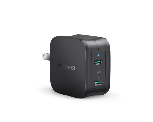 RAVPower RP-PC152 PD 40W Total 2-Port Wall Charger