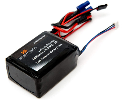 Spektrum 4000mAh 2S 7.4V LiPo Receiver Battery