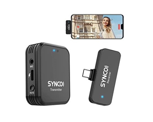 Synco G1LT 2.4G Wireless Mic for smartphone