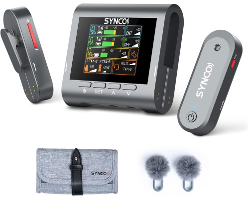 Synco G3 2.4G Wireless Mic Grey