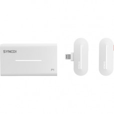 Synco P1L 2.4G Wireless Mic White for smartphone
