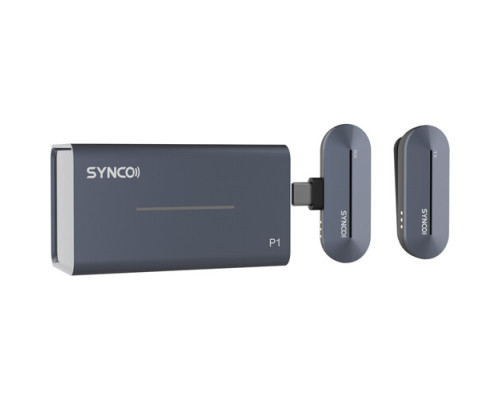 Synco P1T 2.4G Wireless Mic Blue for smartphone