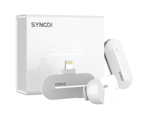 Synco P2L 2.4G Wireless Mic White