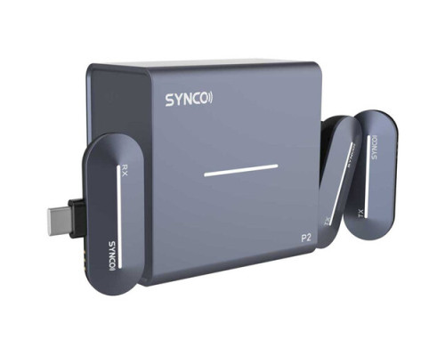 Synco P2T 2.4G Wireless Mic Blue