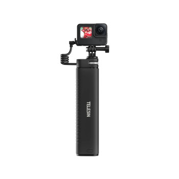TELESIN 10000mAh Rechargeable Selfie Stick for Action Cameras