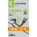 Cellularline Strong Cable USB-A to USB-C 2M Black