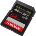 SanDisk Extreme Pro microSD UHS I-64GB-4K-200MB/s Read