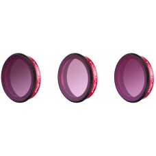 PGYTECH Osmo Action ND-PL Filter Gradient Set (ND8-GR  ND16-4 ND32-8) Professional